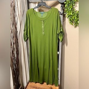 NWT LAUREN RALPH LAUREN RIBBED DRESS